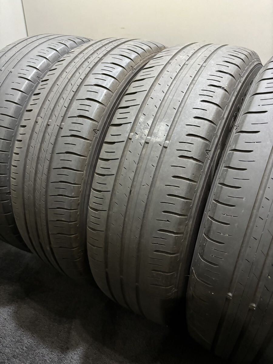 ★205/65R16 DUNLOP/ENASAVE EC300+ 21年製 夏タイヤ 4本 ダンロップ ヤリスクロス エスティマ (3-F699)_画像1