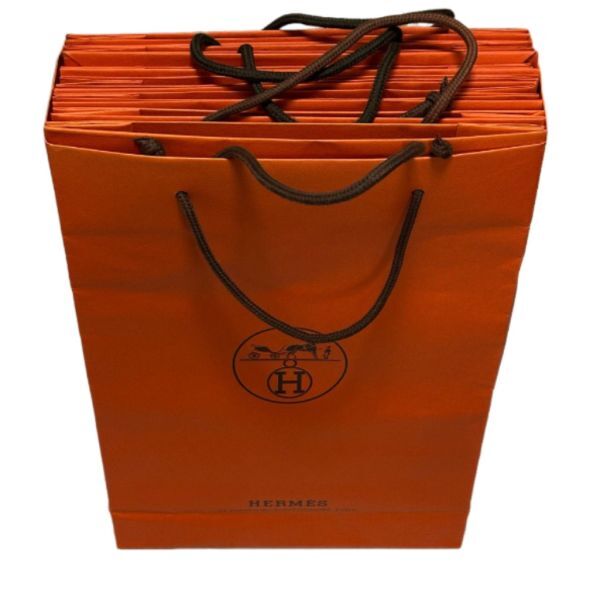 HERMES　エルメス　紙袋 袋　大袋　13枚　袋のみ　大きい袋　ショップ袋　まとめて　ケリー　バーキン　スカーフ バッグ などにも h8_画像4