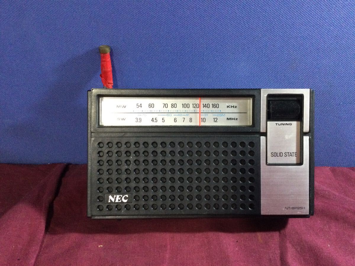 g_t W935 ★ジャンク★まとめて、ラジオ5台セット★NATIONAL/NEC/audio comm/maruman★中古現状品★動作未確認★_画像6