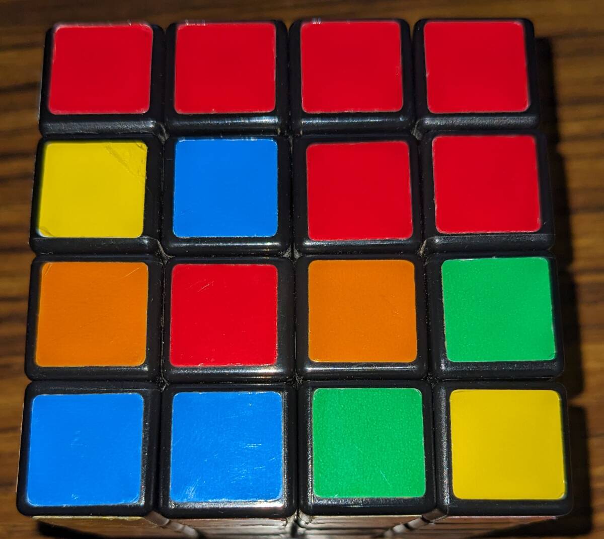  Roo удивительный Ben ji( кубик Рубика ) 4x4 * наклейка боль 