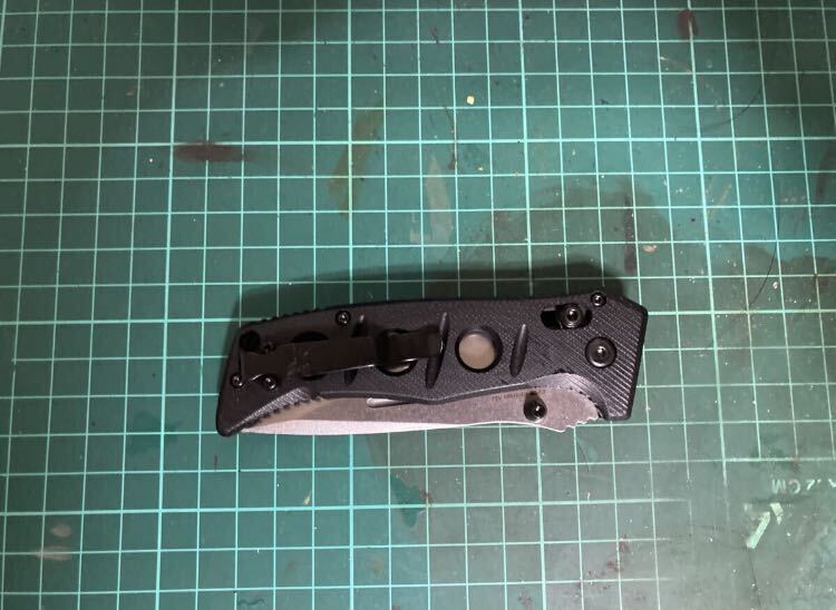 Benchmade ミニアダマス 275SFE-2 ナイフ ブラック / ベンチメイド 登山 釣り キャンプ ブッシュクラフト クマ対策 護身用 狩猟 鹿狩 猪狩 _画像2