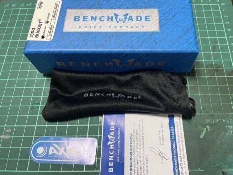 Benchmade 535 ナイフ 。ベンチメイド 登山 釣り キャンプ ブッシュクラフト クマ対策 護身用 狩猟 鹿狩 猪狩 熊狩_画像5