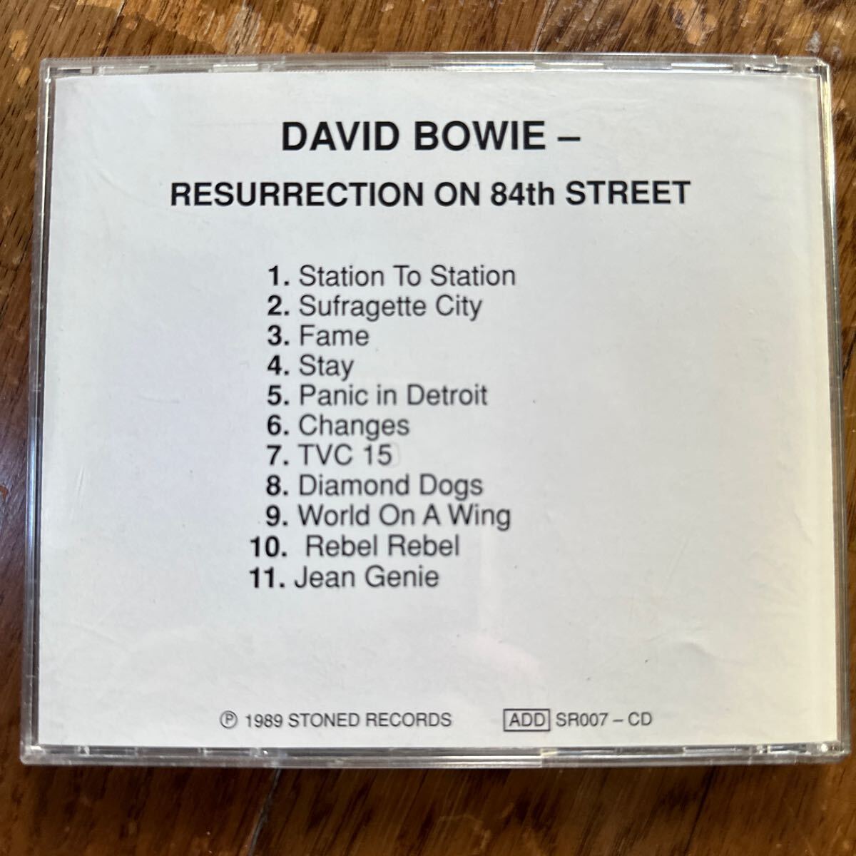 DAVID BOWIE RESURRECTION ON 84th STREET デヴィッド・ボウイ_画像2