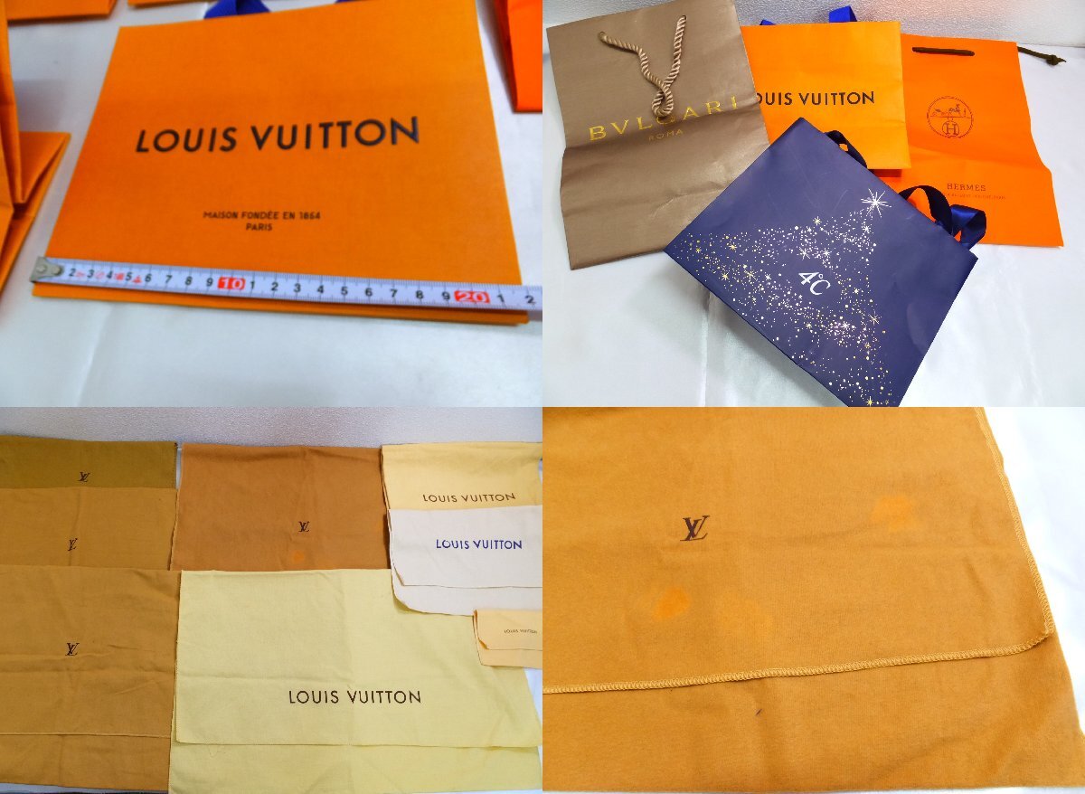  gold gram [25] [ free shipping ] brand box / clock empty box / storage bag / paper bag * large amount . summarize * Vuitton / Gucci / Prada / Rolex / Hermes etc. *001@L055