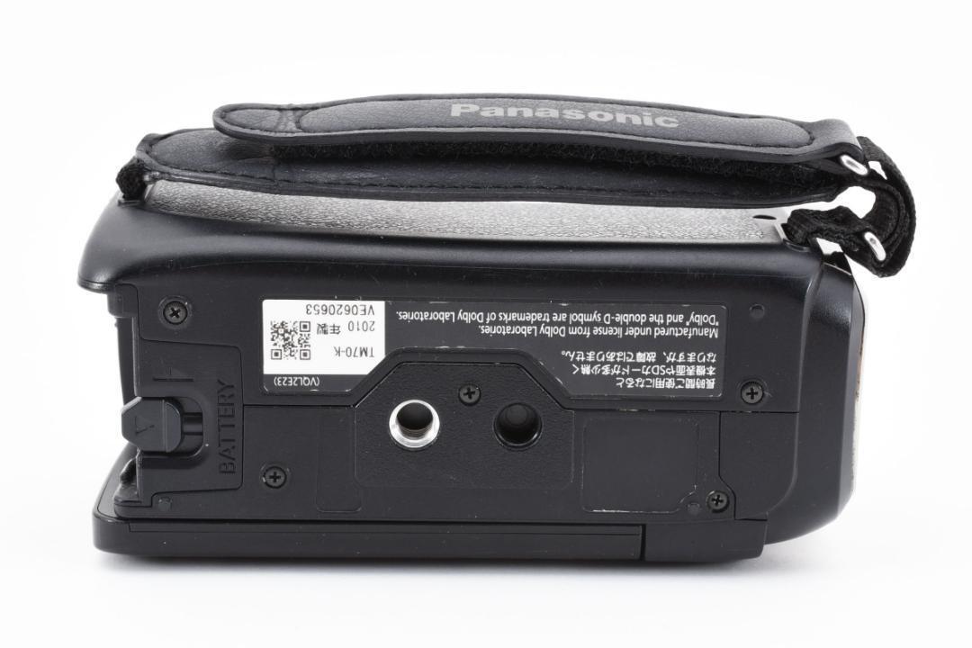 箱付美品Panasonic HDC-TM70 デジタルハイビジョンビデオカメラ　25倍電動ズーム　ハンディカム　パナソニック 96GBメモリ_画像7