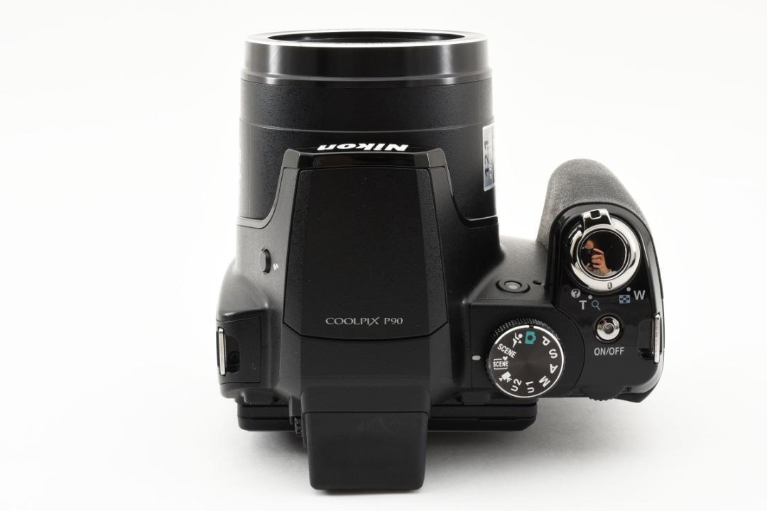 ケース付Nikon COOLPIX P90 コンパクトデジタルカメラ 光学24倍ズーム　レンズ一体型　ニコン　クールピクス　デジカメ　コンデジ_画像6