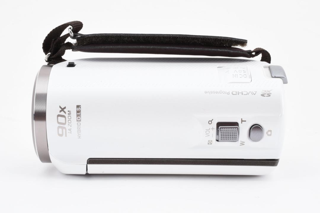 箱付美品Panasonic HC-V360MS ホワイト デジタルビデオカメラ　ハイビジョン　ハンディカム　充電器　バッテリー　ケーブル_画像7