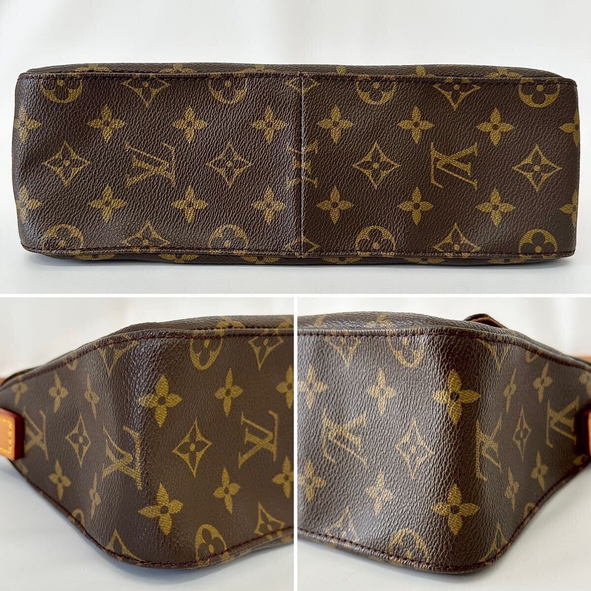 【H0508】LOUIS VUITTON ルイヴィトン モノグラム ミニルーピング ハンドバッグ ショルダーバッグ ミニ ルーピング ヴィトン M51147_画像5