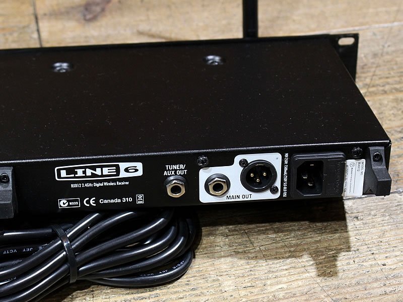 1 jpy start Line 6 Relay G90 guitar / base for wireless 1U rack mount completion of production goods full range. sound besides kind . see not confidence 
