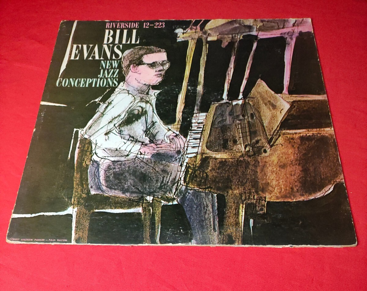【オリジナル】BILL EVANS／New Jazz Conceptions★思い切って3,000円からのスタートとします!_画像1