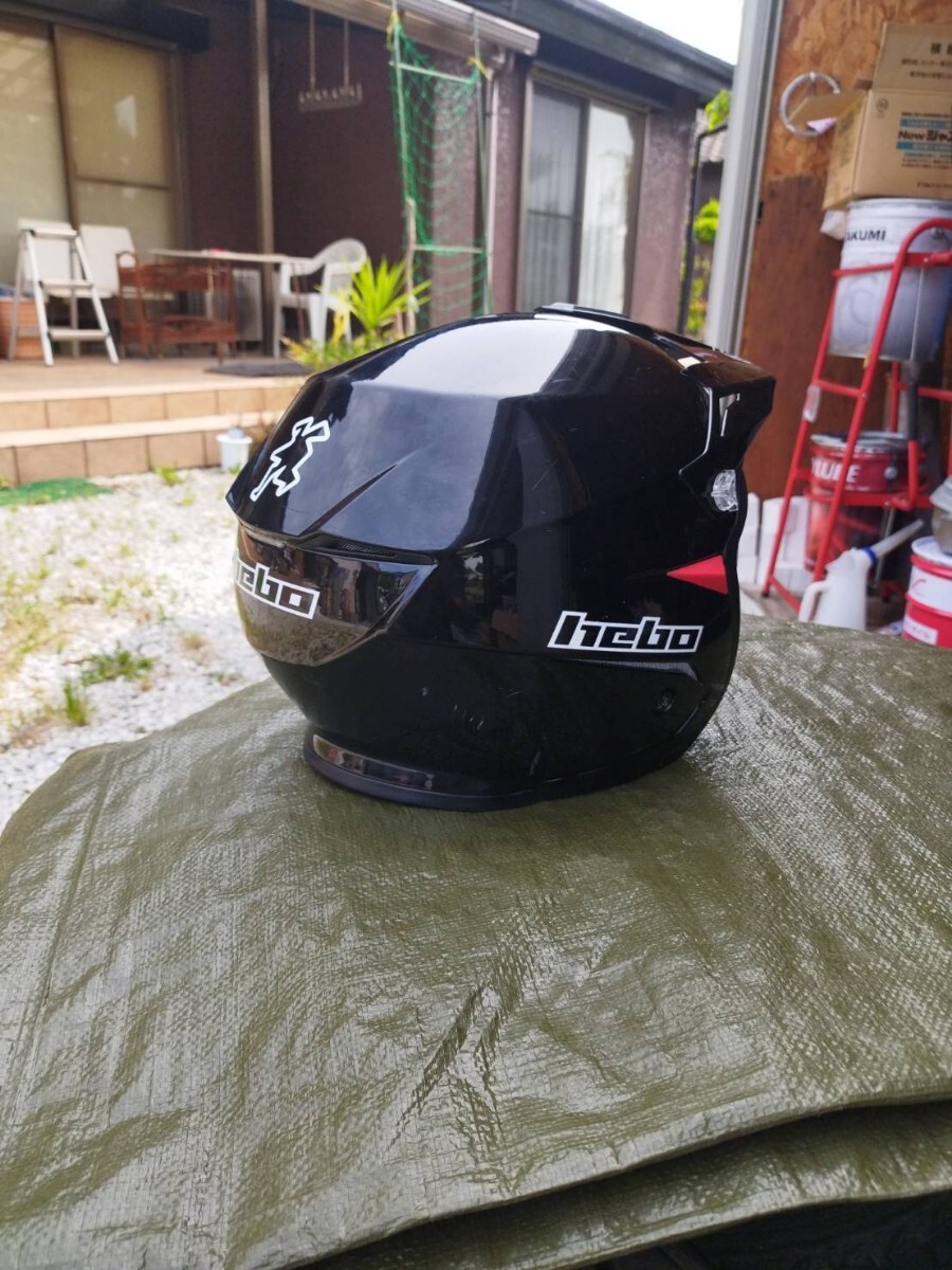 エボ　HEBO　トライアルヘルメット　サイズXL　日本人Lサイズ_画像3