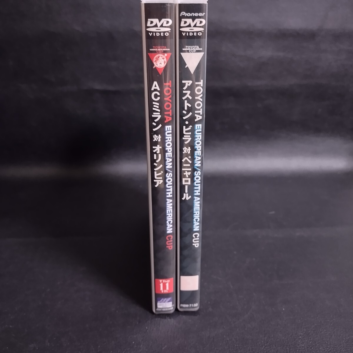トヨタカップ第3回 アストン・ビラvsペニャロール 第11回 ACミランvsオリンピア DVD 2枚セット売り 棚Dの画像4