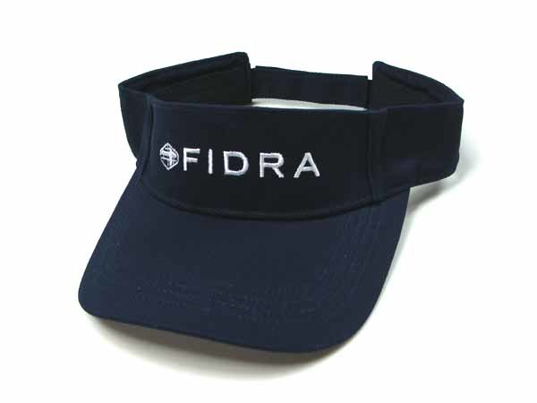 FIDRA フィドラ ゴルフ コットン ツイル バイザー #2 ネイビー 男女兼用 フリーサイズ 帽子 【新品未使用品】 ◆アウトレット◆_画像1