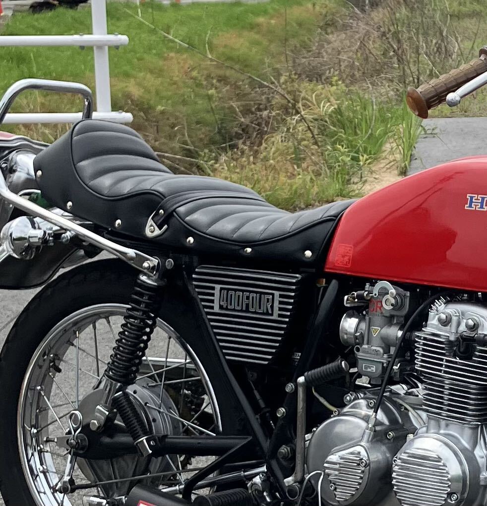 Yahoo!オークション - ホンダ CB400F タックロールシート アンコ Yahoo!オークション - ホンダ CB400F タックロールシート アンコ
