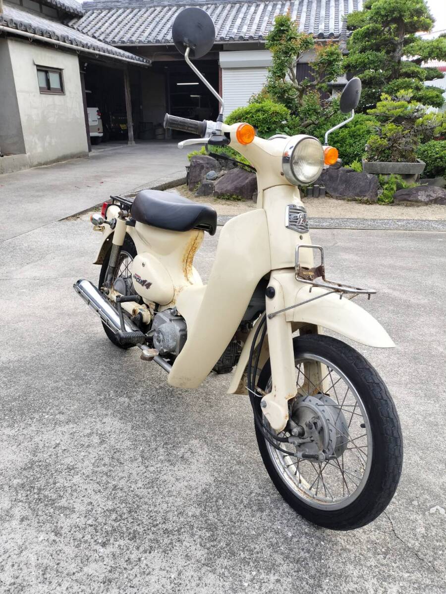 ホンダ　リトルカブ　実動　セル付　4速　50㏄　フルノーマル車　_画像1