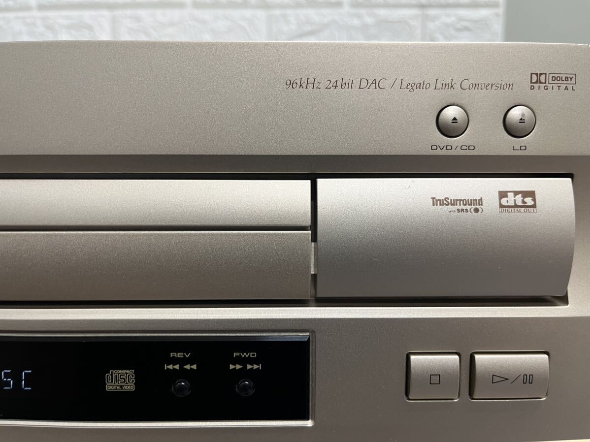 Pioneer DVL-919 DVD/LDコンパチブルプレーヤー 8cmCD対応 レーザーディスク 中古オーディオ機器 通電確認済み_画像4
