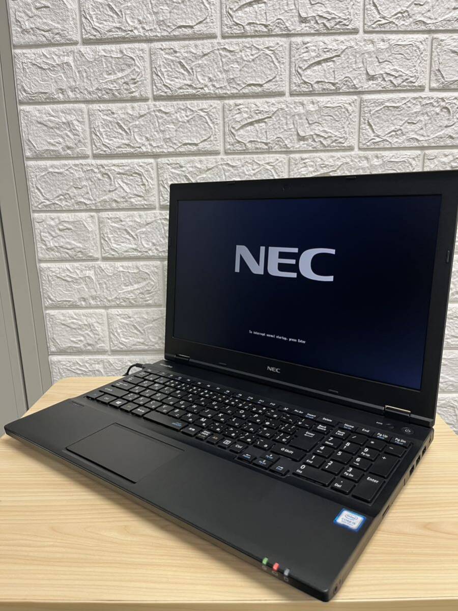 NEC VersaPro VX-3 第8世代 Core i5-8250U 1.6GHz 8GB HDD500GB 15インチ OS無し　中古　ノートパソコン_画像1