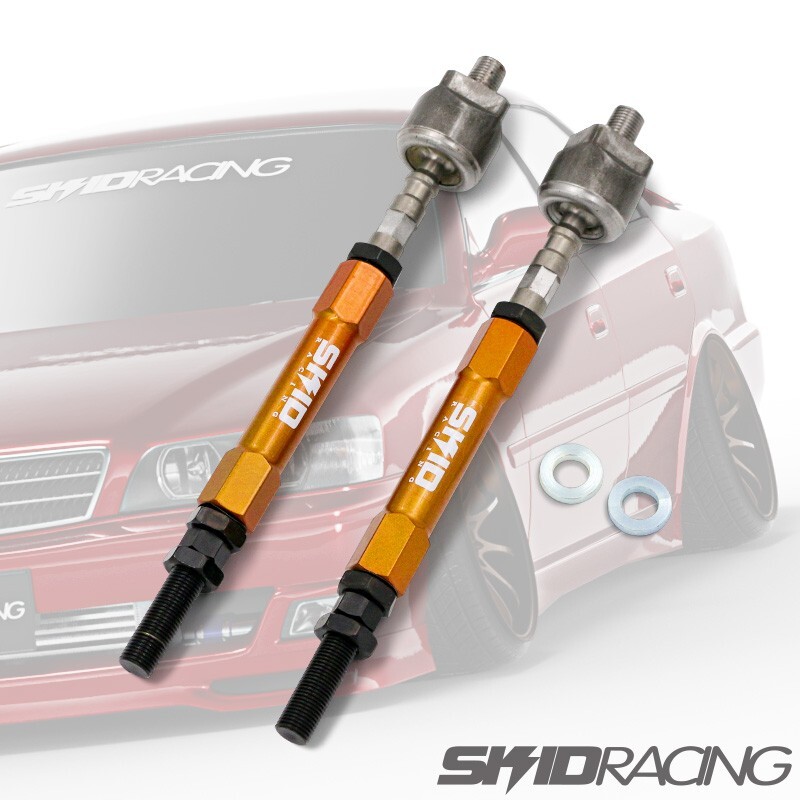 車検OK JZX100 強化 タイロッド 調整式 切れ角アップ フロント JZX90 チェイサー クレスタ スキッドレーシング skidracing :39 A2の画像1