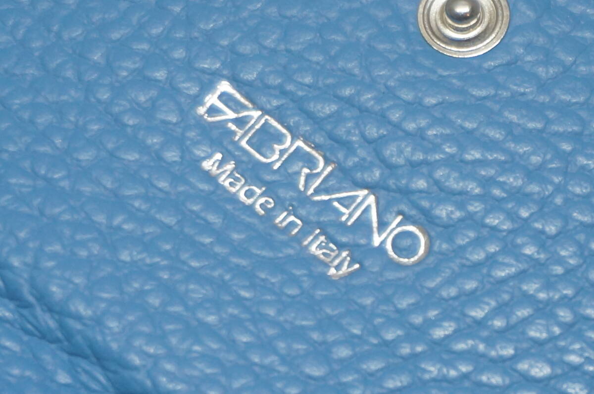【2306A】Fabriano ファブリアーノ イタリア製 小型財布 小銭入れ 汚れありの画像5