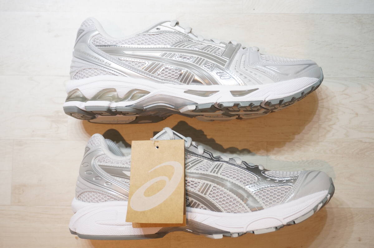 【OR30.O】タグ付き！ asics アシックス GEL-KAYANO 14 スポーツスタイルシューズ スニーカー 26.5㎝ woman 靴 CLOUD GREY CLAY GREY_画像3