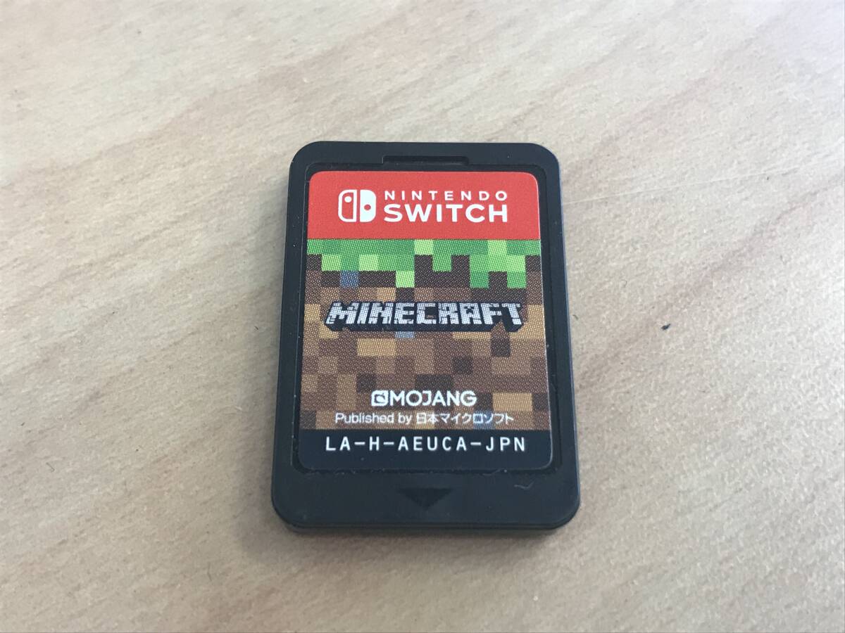 66226-5 動作確認済 Nintendo Switch マインクラフト MINECRAFT ソフトのみ スイッチ カセット ニンテンドー 任天堂 ゲーム_画像1