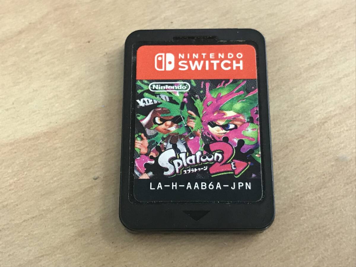 66226-8 動作確認済 Nintendo Switch Splatoon2 スプラトゥーン ソフトのみ スイッチ カセット ニンテンドー 任天堂 ゲーム_画像1