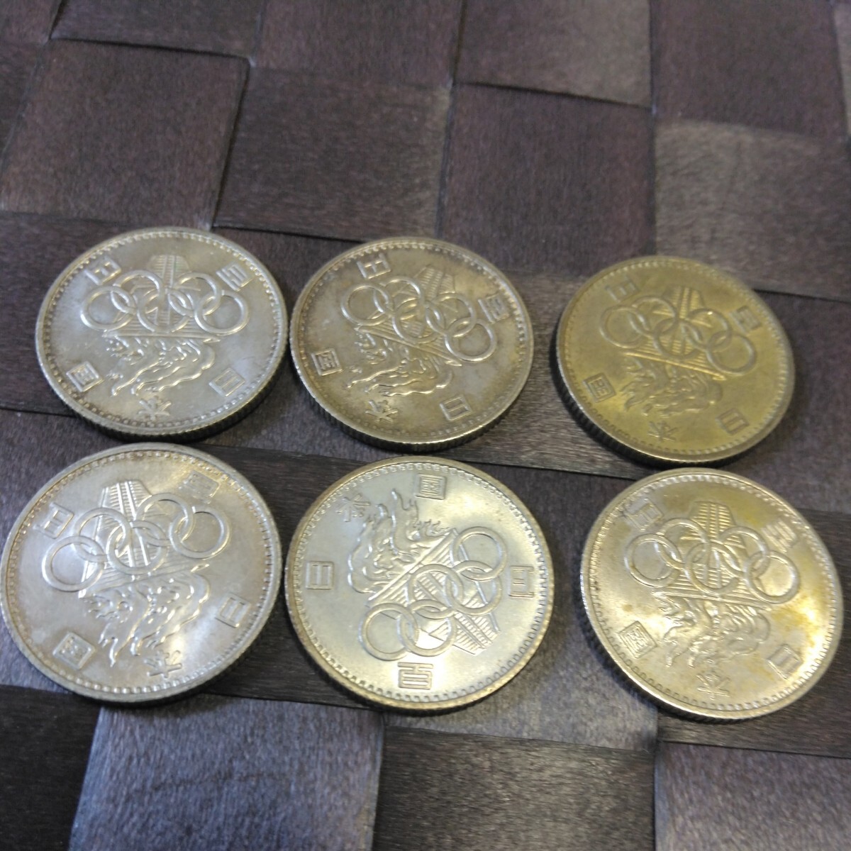 東京オリンピック 記念コイン　100円 6セット_画像3