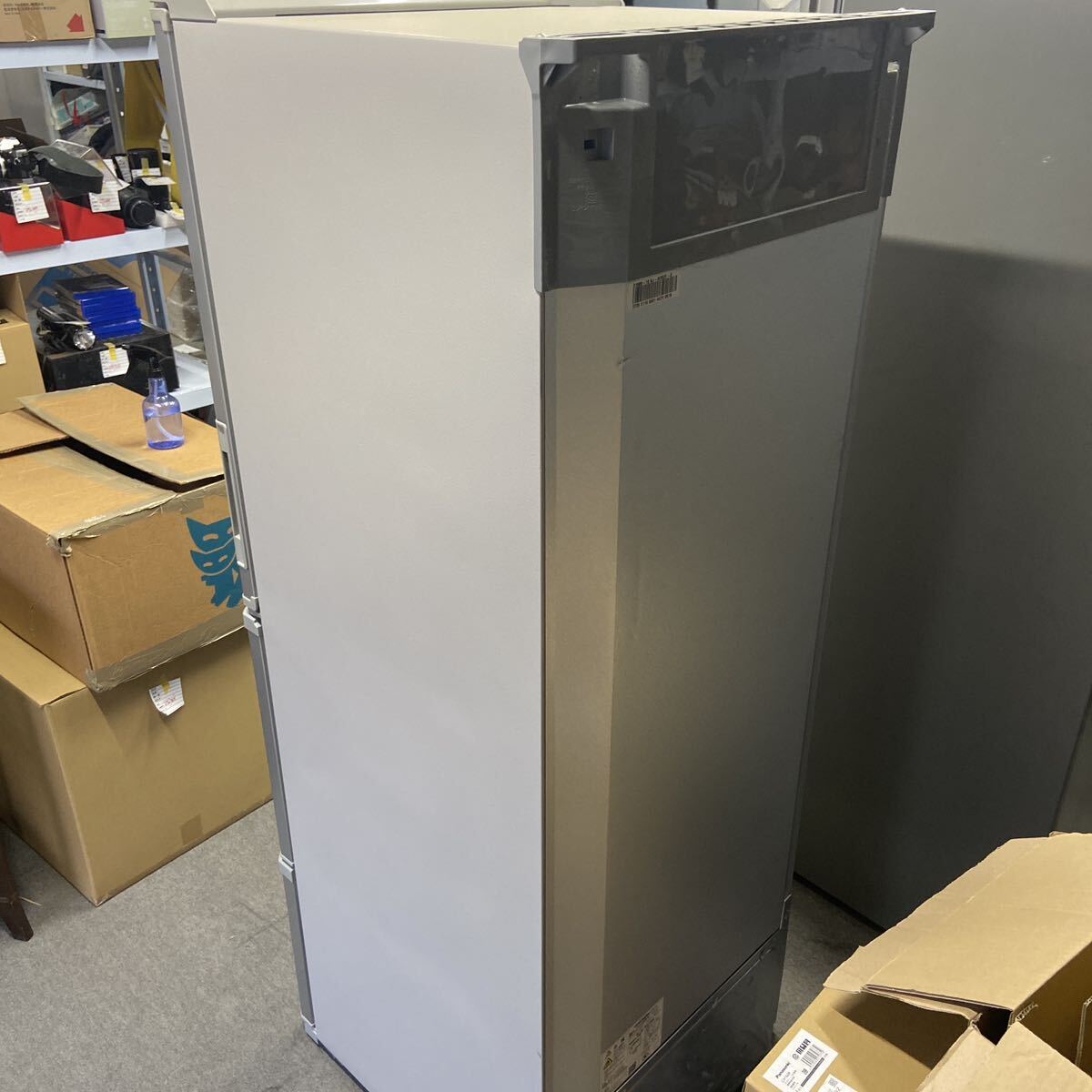 UTt553【動作品】SHARP ノンフロン冷凍冷蔵庫 350L 2020年製 SJ-W352F-S シャープ 両開き _画像9