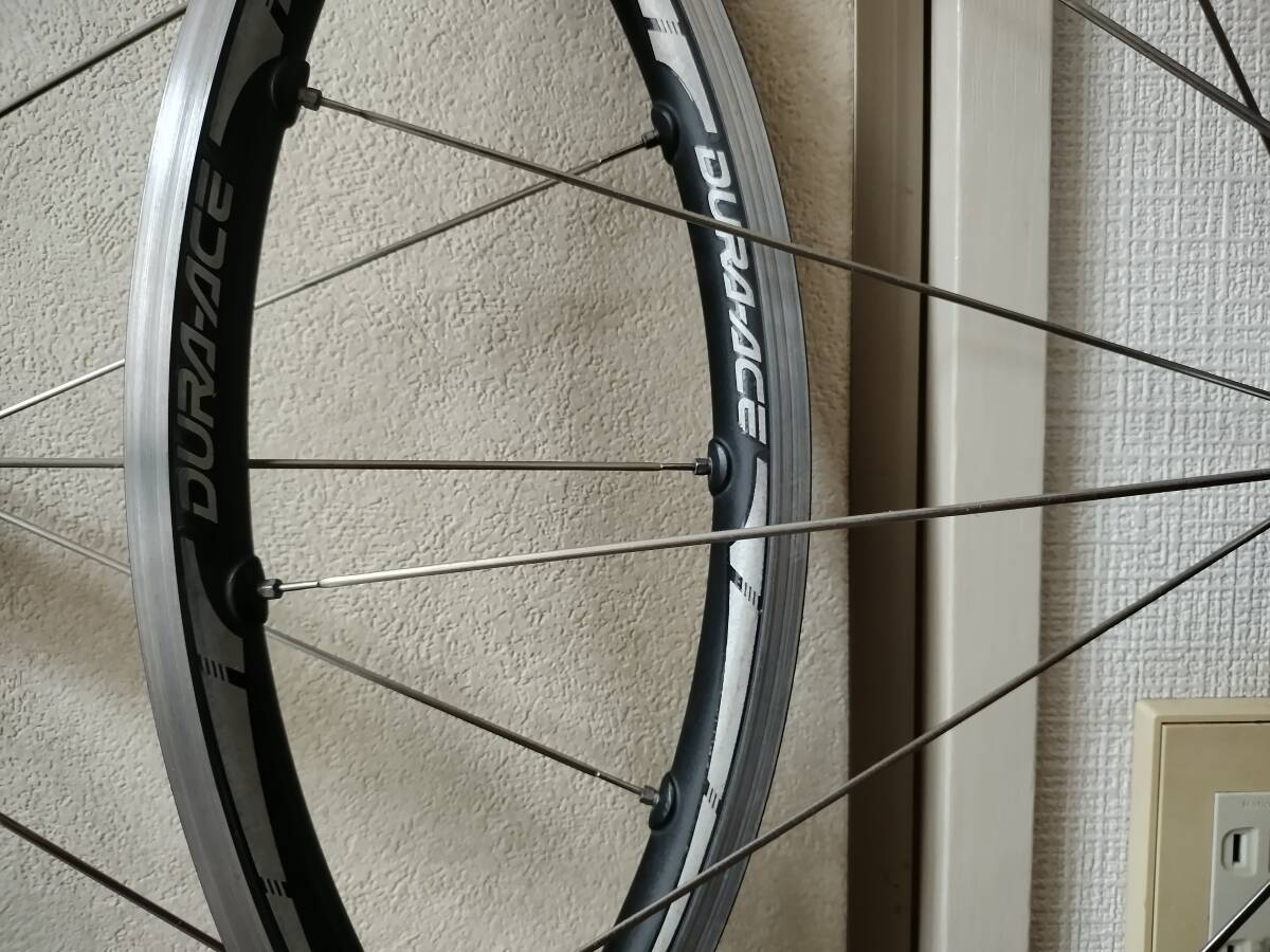 DURA-ACE WH-7801 クリンチャー ホイール 前後セット デュラエース WO 700C シマノ shimano 完組_画像2