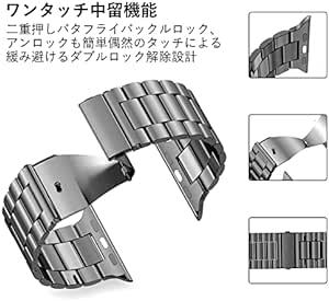 [YOFITAR] for Apple Watch band protection case attaching made of stainless steel Apple watch exchange belt Apple
