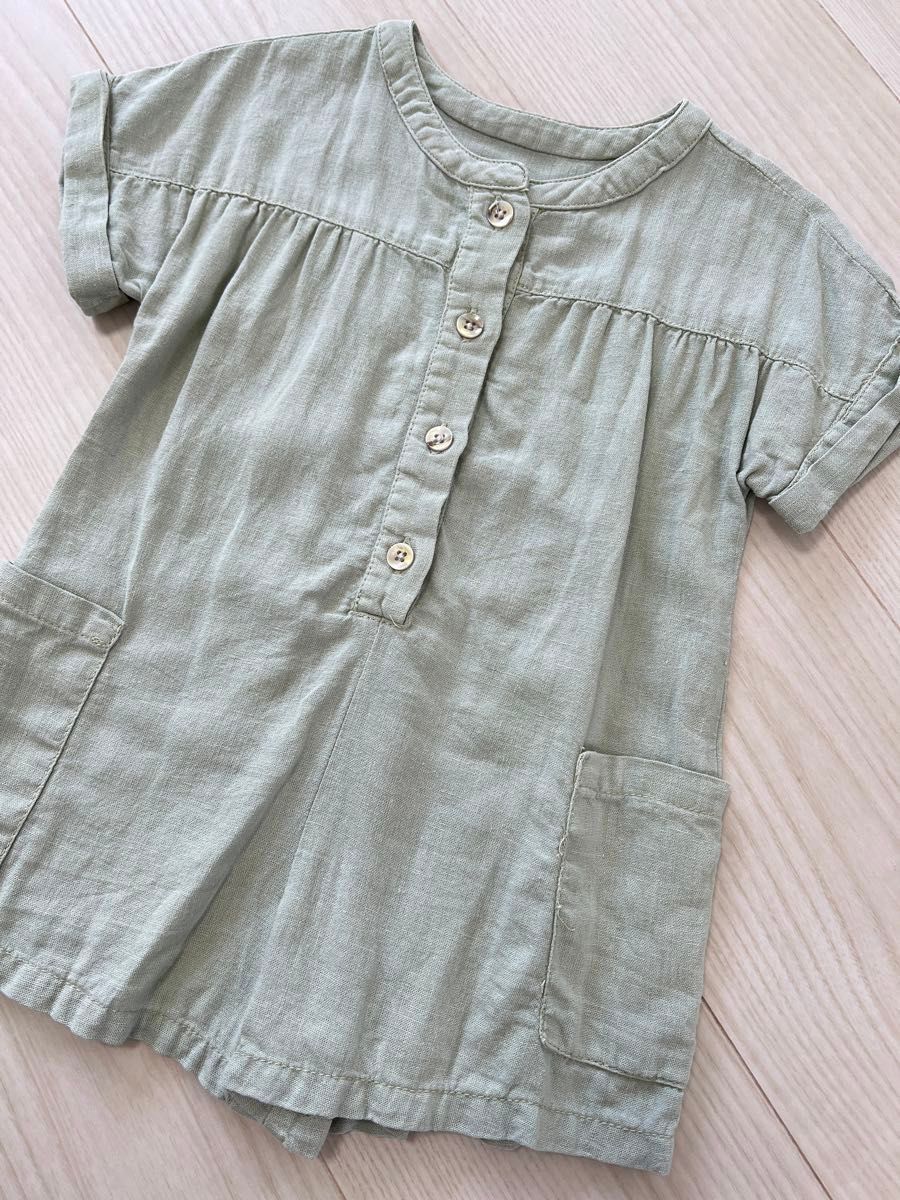 ZARA KIDS  ロンパース オールインワン ジャンプスーツ  半袖