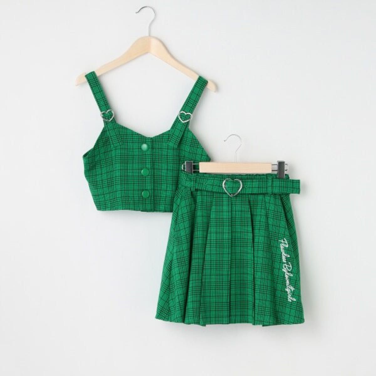 バイラビット 卒服 ジャケット&ビスチェスカートセット ミント 美品 by LOVEiT バイラビット ビスチェスカパンセットアップ 緑