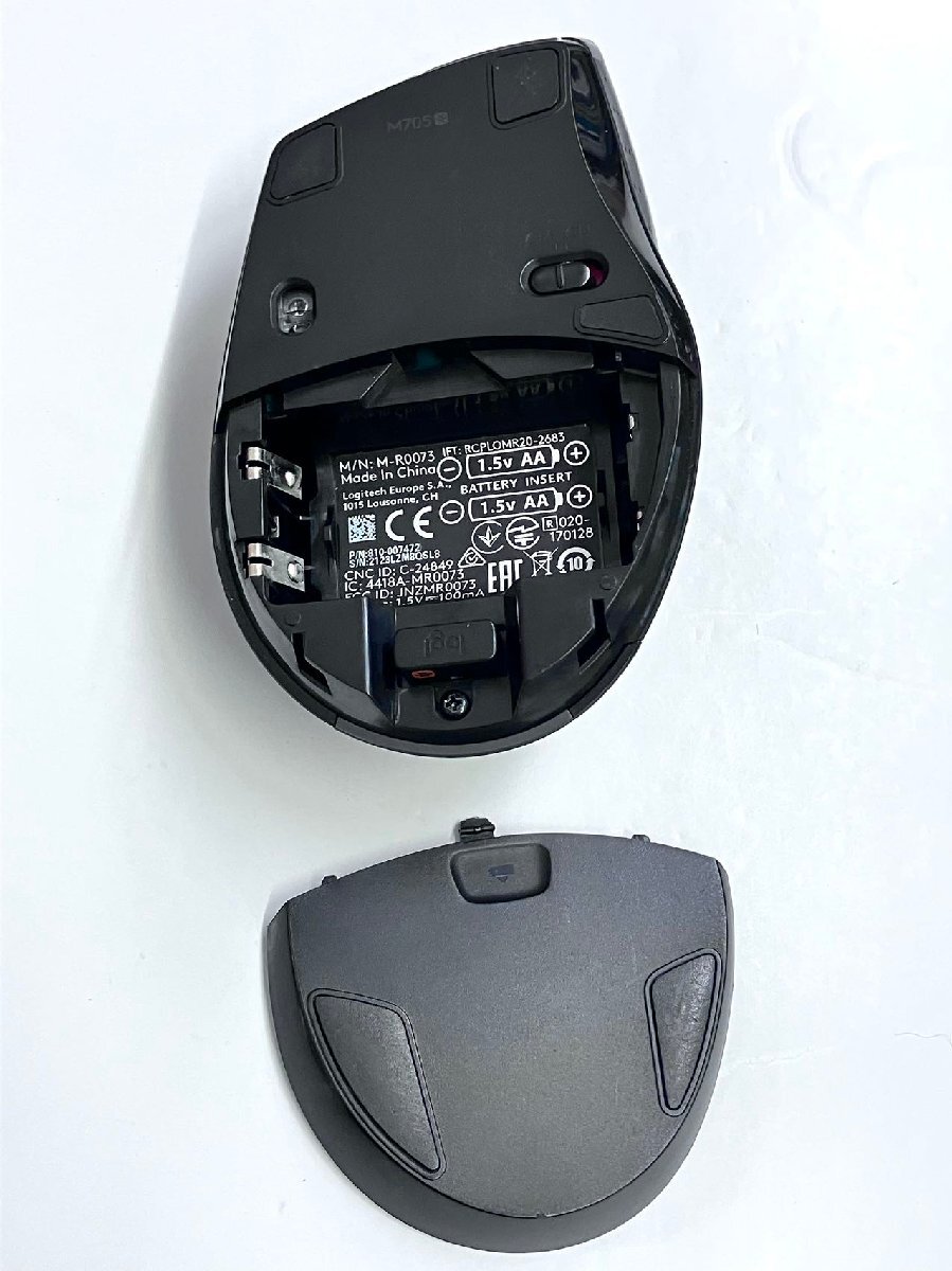 YS0229★中古品★Logicool ロジクール ワイヤレスマウス M705_画像4