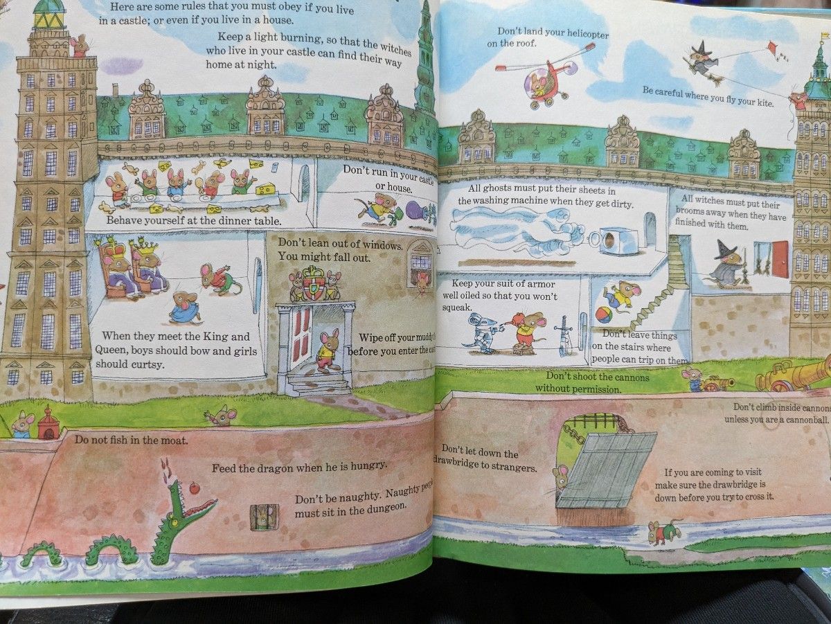 英語絵本　Richard Scarry' s BUSY,BUSY WORLD