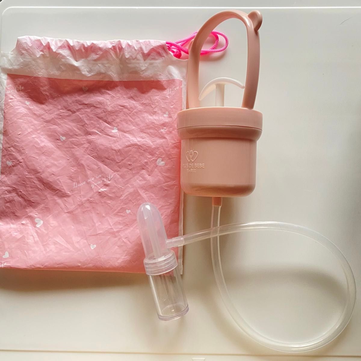 鼻水吸引器 手動 風邪　赤ちゃん　安心設計