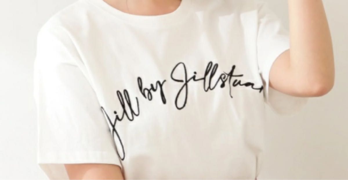 ビッグロゴTシャツ JILL by JILL STUART ジル バイ ジル スチュアート トップス 白 ホワイト