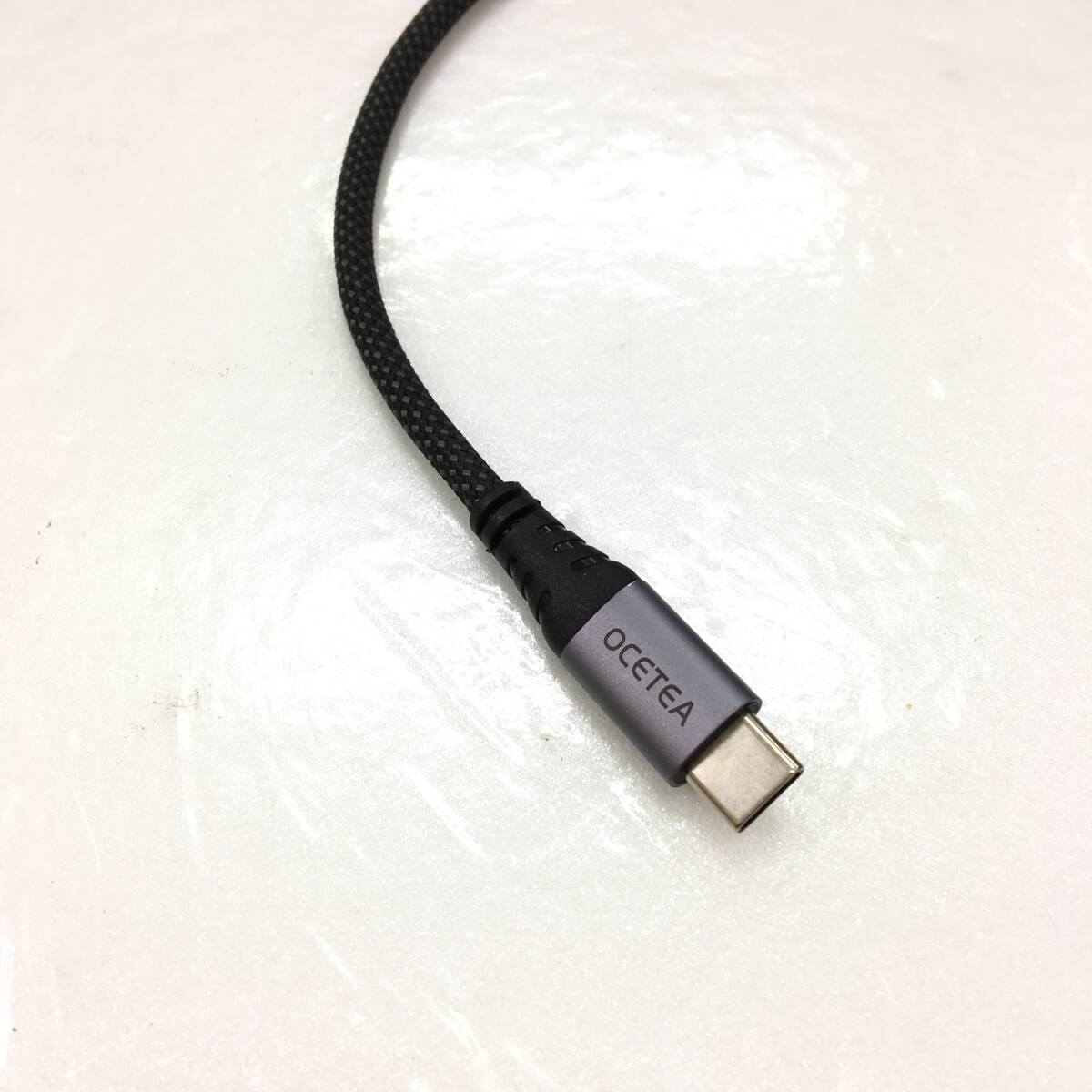 【1円オークション】 Ocetea 240W USB-Cケーブル 短い超急速充電 USB-C機種対応 0.3M TS01B001807_画像3