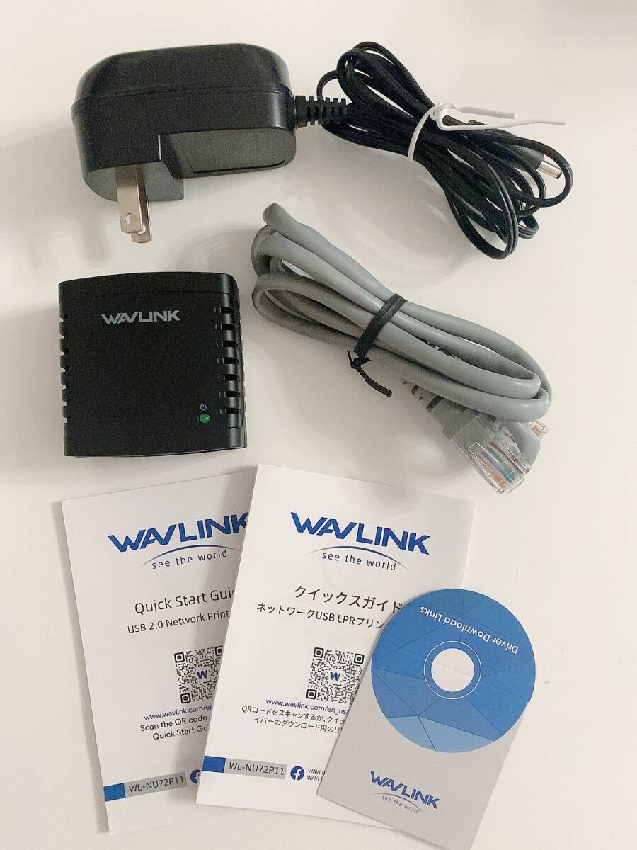 [1 иен аукцион ]USB 2.0 сеть принт сервер USB принтер для LAN принт вместе иметь сервер AME0580