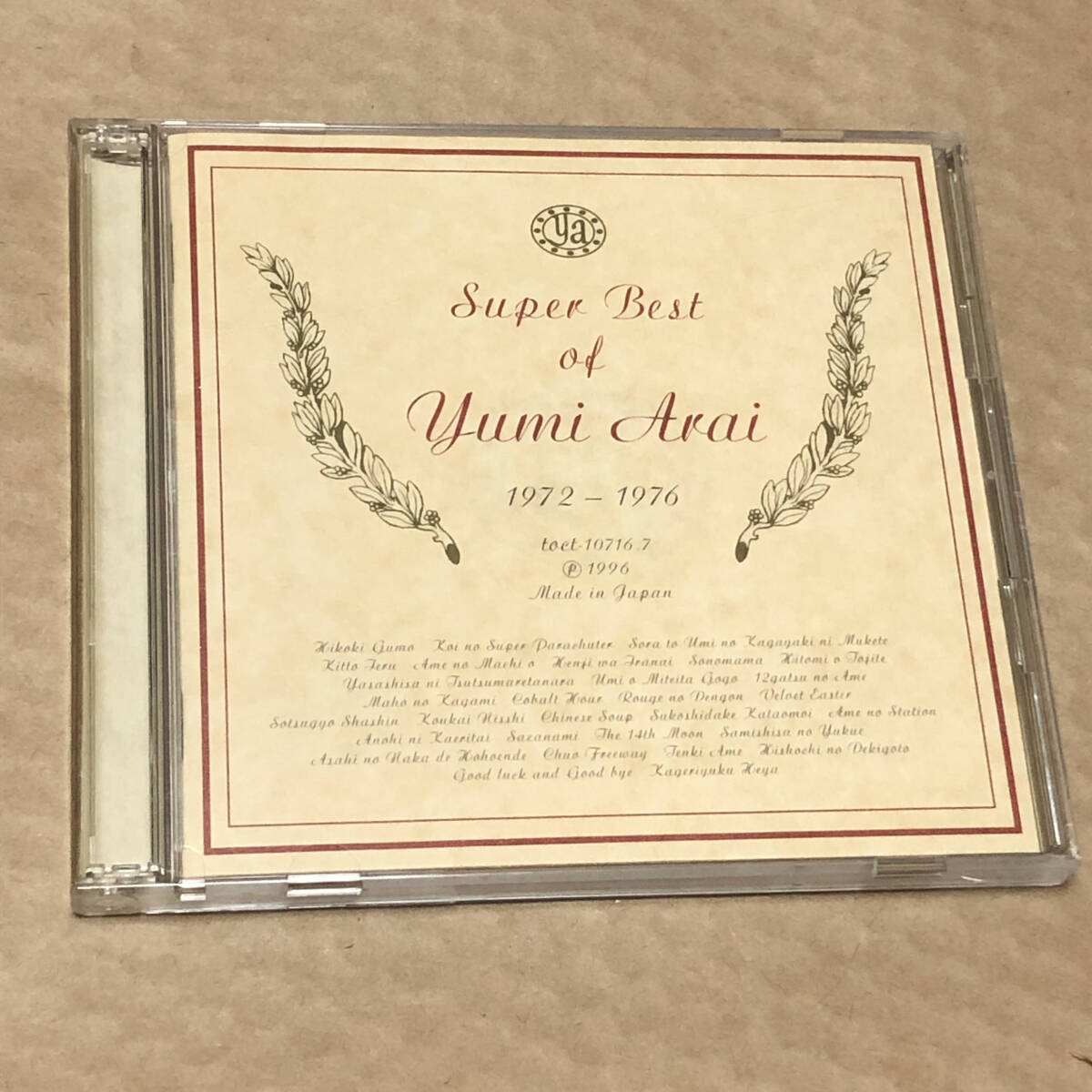 Super Best of Yumi Arai 荒井由実 1973-1976　帯付 CD 2枚組_画像8