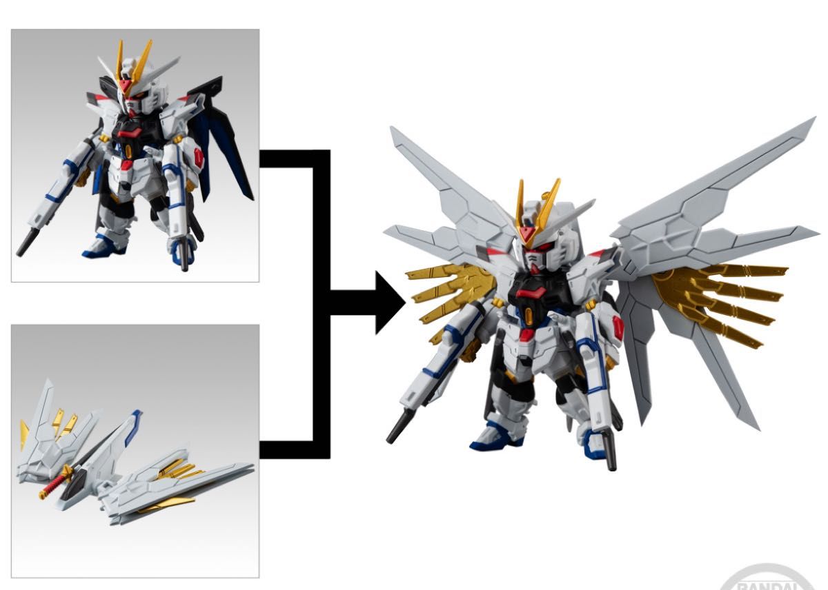 FW GUNDAM CONVERGE ♯25 ストライクフリーダム弍式、プラウドディフェンダー ガンダムコンバージ