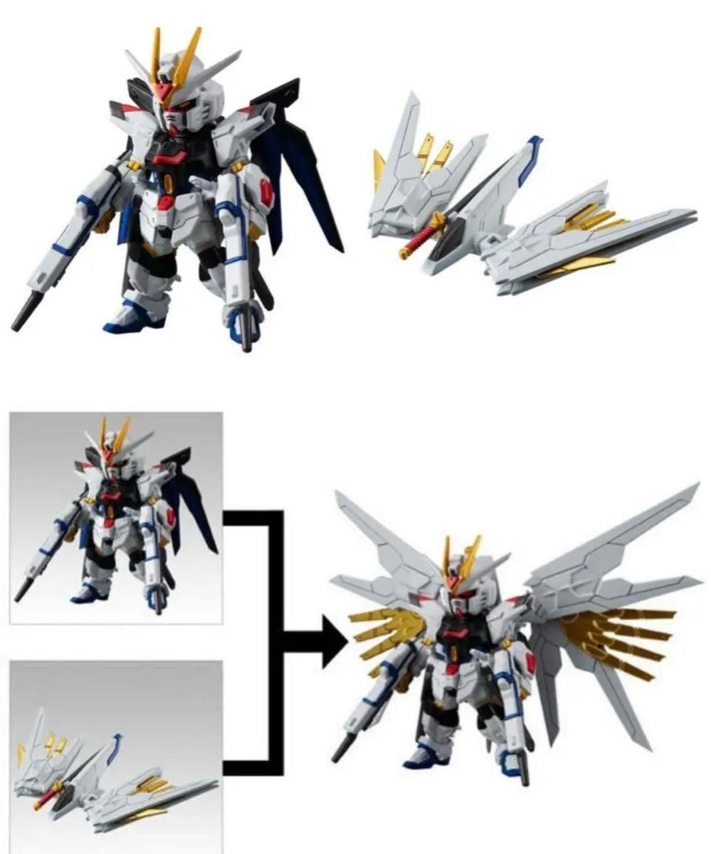 FW GUNDAM CONVERGE ♯25 ストライクフリーダム弍式、プラウドディフェンダー ガンダムコンバージ