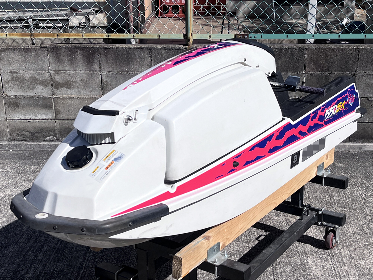 Yahoo!オークション - 淡水艇 KAWASAKI 550SX JS550C ジェット Yahoo!オークション - 淡水艇 KAWASAKI 550SX JS550C ジェット