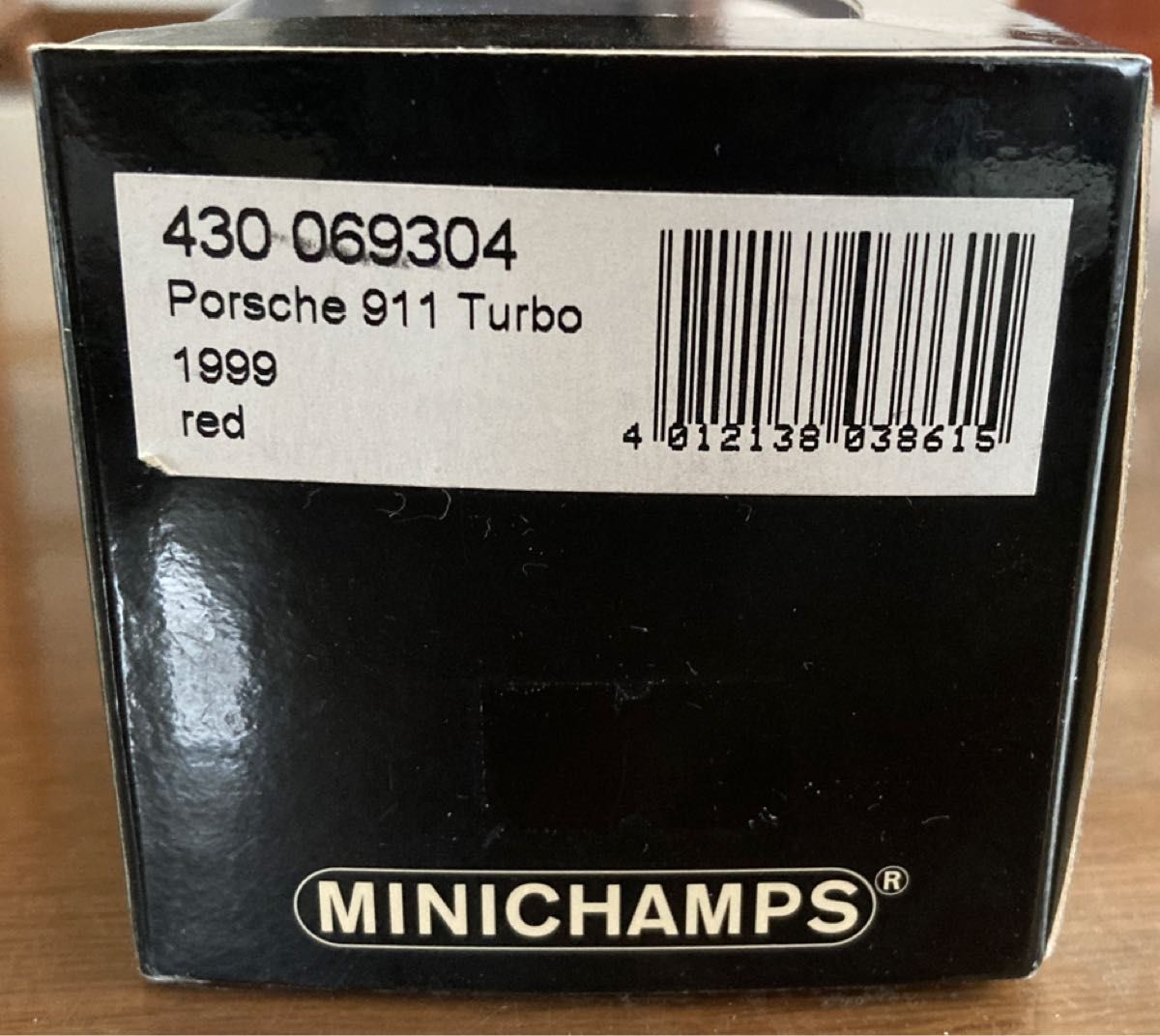 ミニチャンプス ミニカー1/43 ポルシェ911 turbo