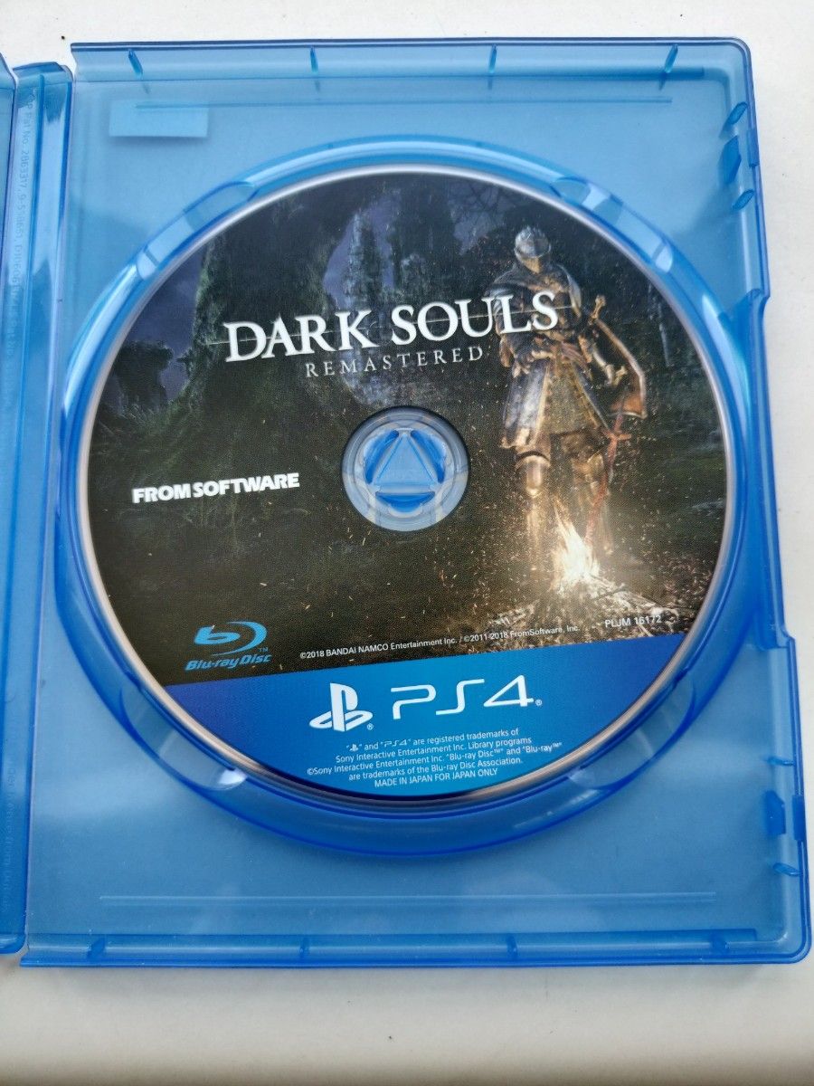 PS4  DARK SOULS REMASTERED ダークソウル リマスター  ディスクのみ