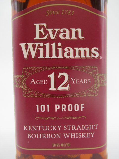 【新ボトル】エヴァン ウィリアムス 12年 正規品 50.5度 750ml_画像2