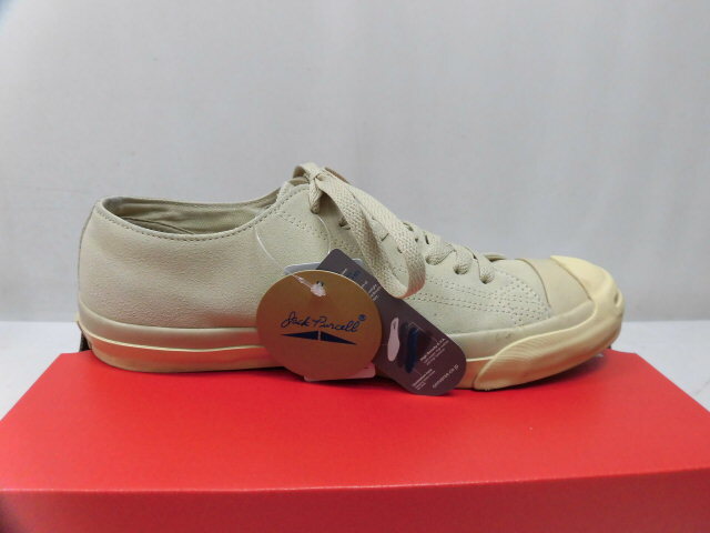 CONVERSE コンバース ジャックパーセル JACK PURCELL DB SUEDE RH スエード スニーカー 1SD588 REACT HD ライトグレー系 SAND 28cm_画像6