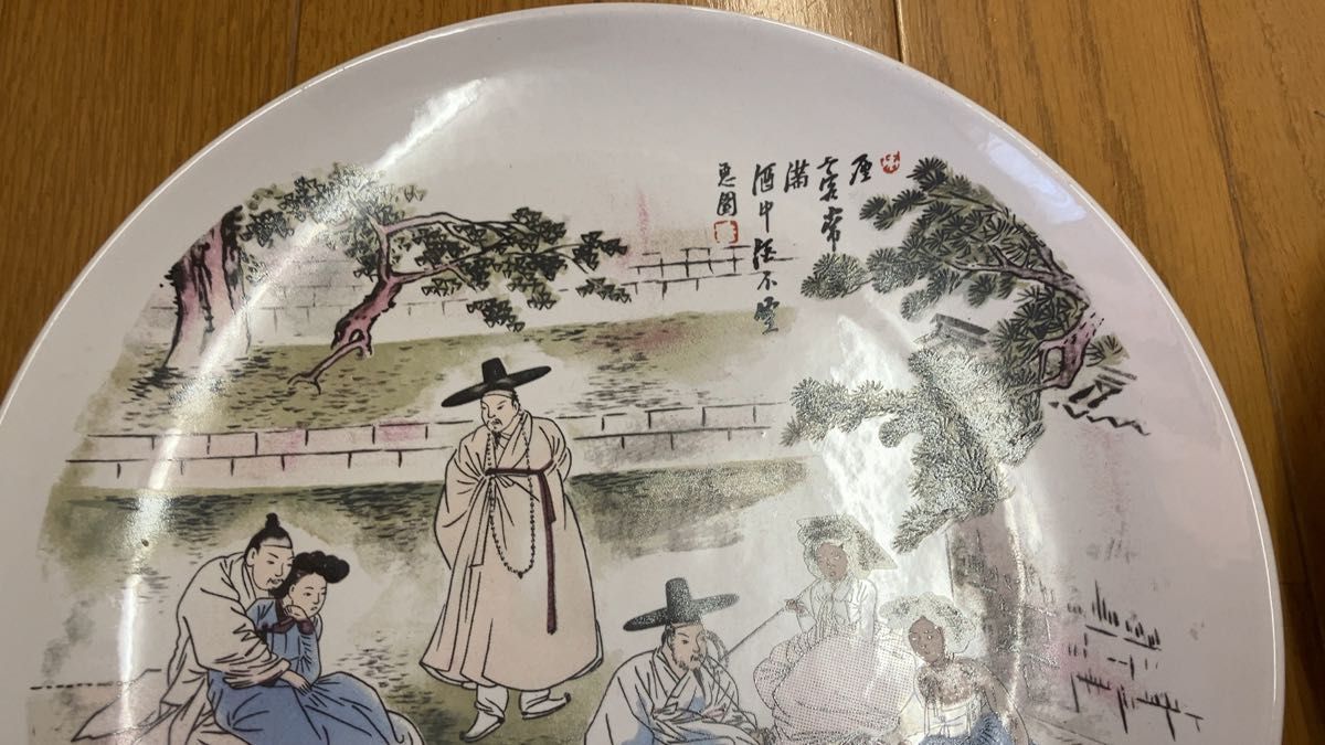 韓国　ＫＯＲＥＡ　アンティーク　皿　２枚　まとめ売り