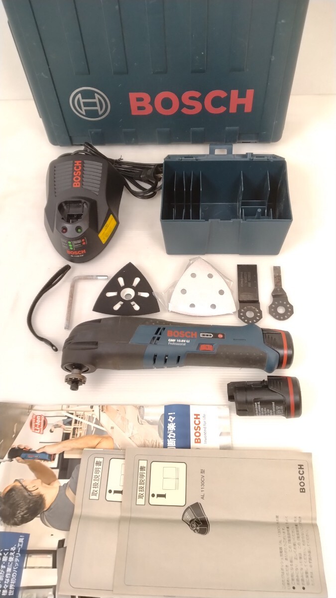 BOSCH　ボッシュ　バッテリーカットソー　GMF 10.8V-LIJ2型　中古_画像1