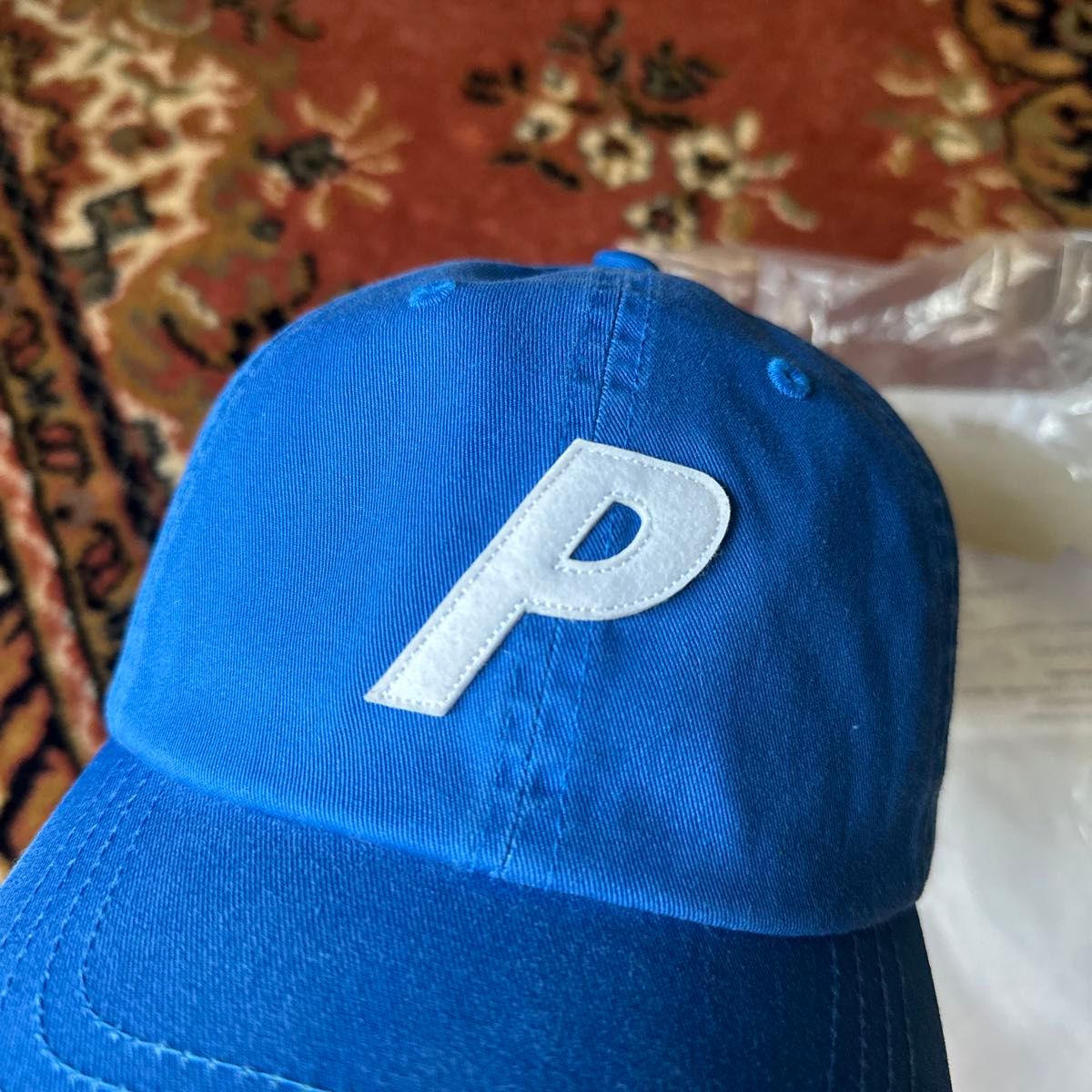 【新品】palace パレス cap 『Pロゴ』キャップ BLUE