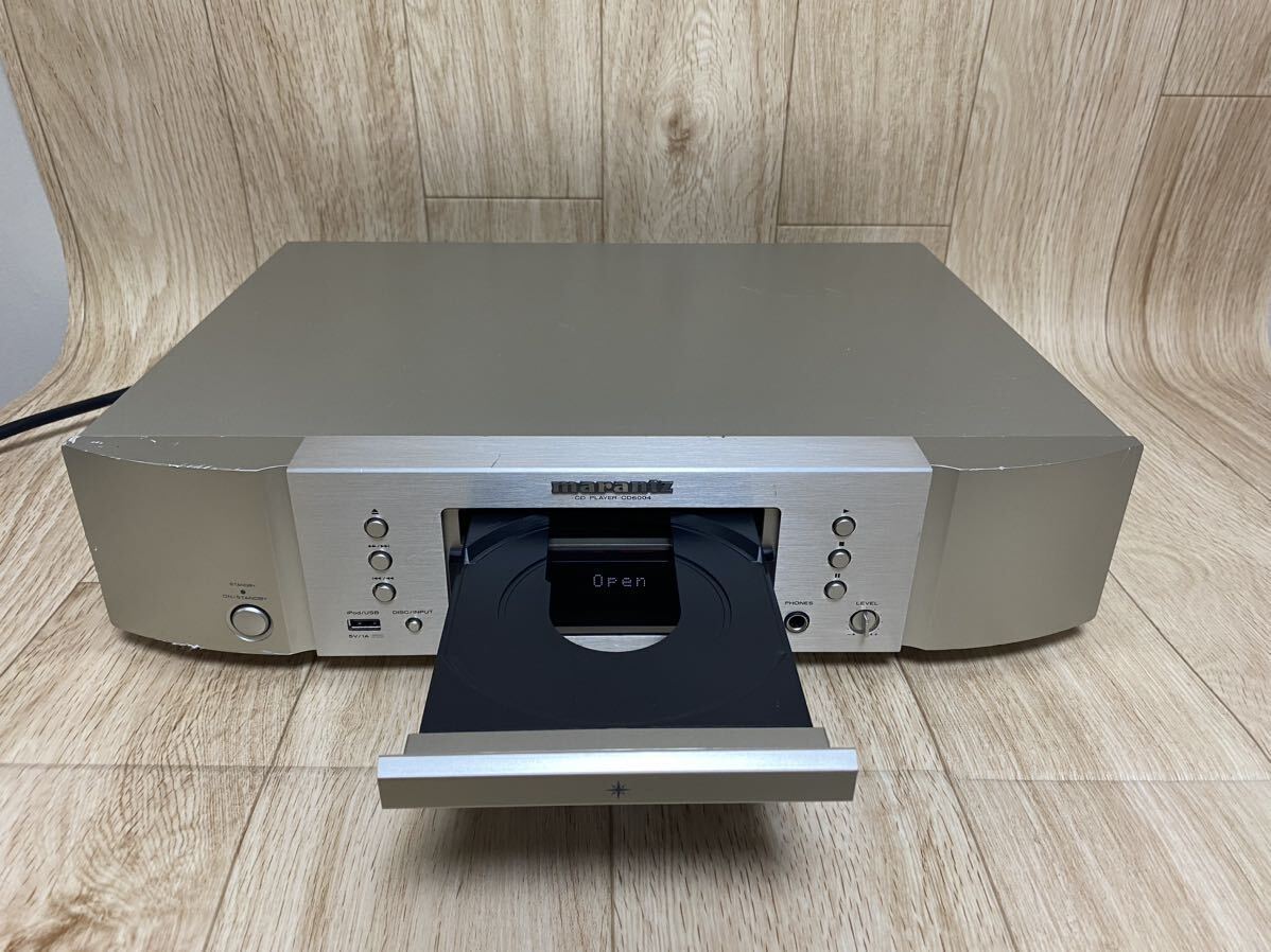 中古 Marantz マランツ CD6004 CDプレーヤー 2012年製 / CD再生確認済み/現状品_画像3